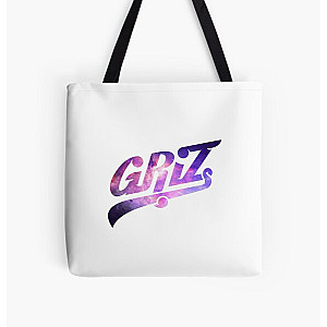 Griz Purple Galaxy All Over Print Tote Bag RB3005