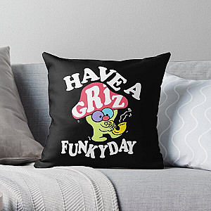 Griz Merch Griz Have A Funky Day Throw Pillow RB3005