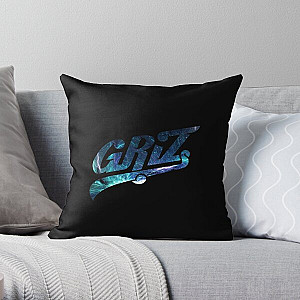 Griz Blue Nebula Throw Pillow RB3005