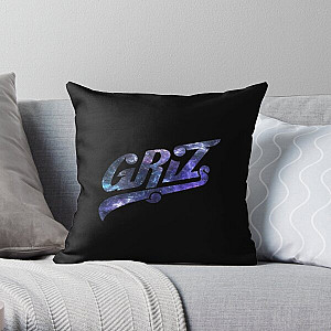 Griz Purple Nebula Throw Pillow RB3005