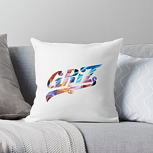 Griz Flames Throw Pillow RB3005