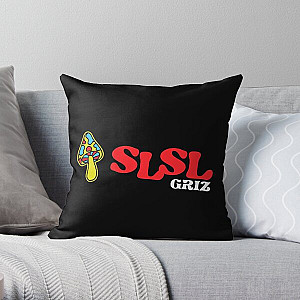 Griz Merch Griz SLSL Shroom Throw Pillow RB3005