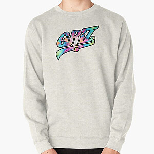 GRiZ Logo- Rainbow Tie-Dye Print Pullover Sweatshirt RB3005