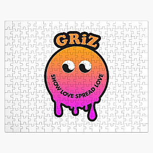 Griz Merch Dripy Smiley Jigsaw Puzzle RB3005
