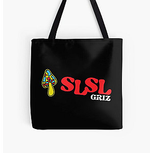 Griz Merch Griz SLSL Shroom All Over Print Tote Bag RB3005