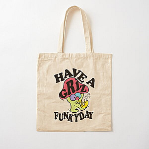 Griz Merch Griz Have A Funky Day Cotton Tote Bag RB3005