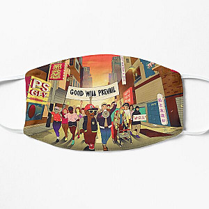 griz good will prevail Flat Mask RB3005