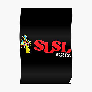 Griz Merch Griz SLSL Shroom Poster RB3005