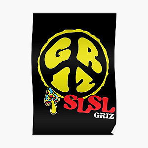 Griz Merch Griz Peace Logo Poster RB3005